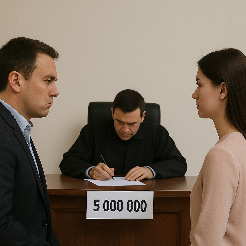 Казахстанец пытался взыскать через суд с экс-возлюбленной пять миллионов тенге